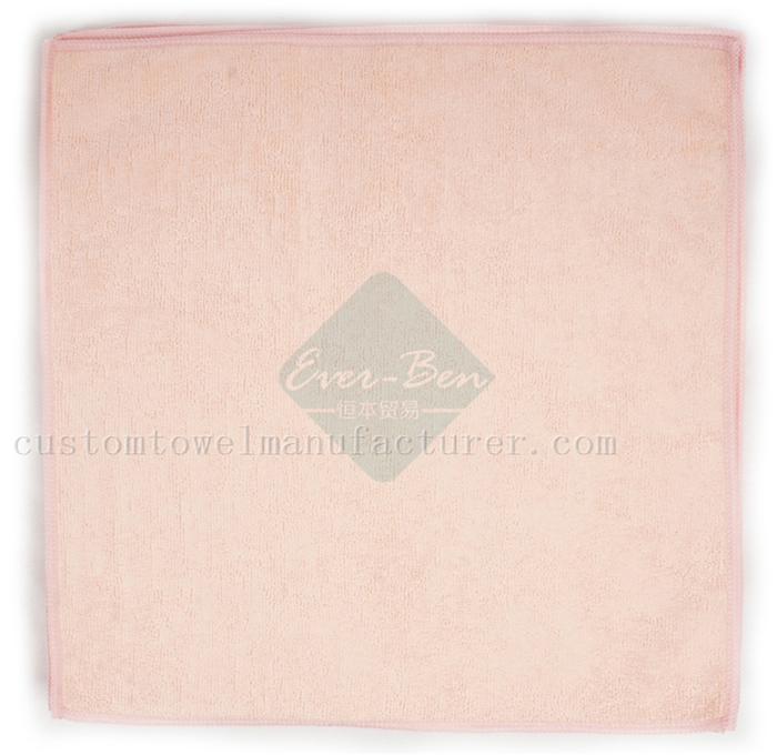 China Custom Bulk wholesale silver home microfiber cleaning cloths Factory Promotional Towels Gift Supplier